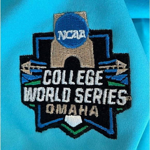 Port Authority Omaha college world Series aqua blue XXL ladies jacket CWS sports - Picture 5 of 11